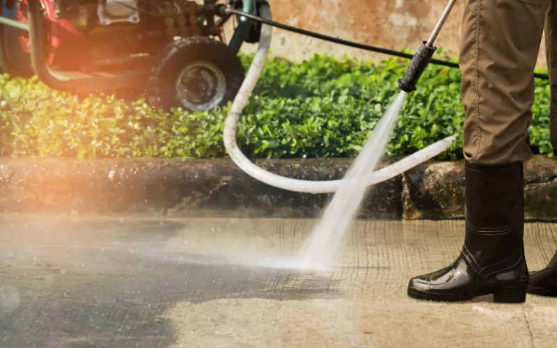 Pressure washing 2
